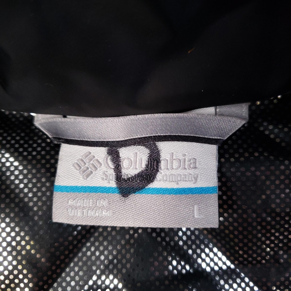 Columbia Delta Ridge Jacket Mens Large Black Down Insulated Puffer