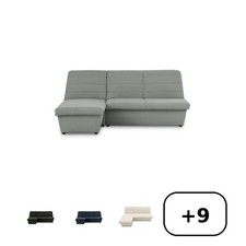 LOOKS VIII Ecksofa Longchair Sofa L-Form Couch Polsterecke Stoffbezug