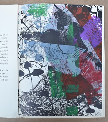 Jean Paul RIOPELLE No. 171 Derriere Le Miroir Original Seven