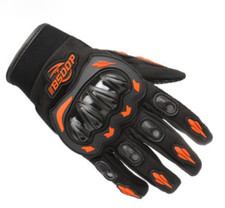 Motorcycle Gloves Carbon Fiber Touch Screen Motorbike Cycling Full Finger Gloves