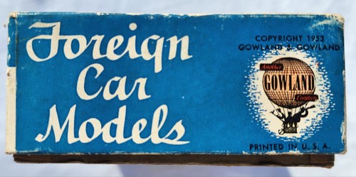 Vintage 1953 Revell Highway Pioneers Modellauto Bausatz 1913 Mercedes Gowland & Gowland - Bild 4 von 17