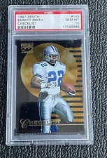 🔥EMMITT SMITH 1997 PINNACLE ZENITH CHECKLIST PSA 10 GEM MINT!🔥COWBOYS MVP!