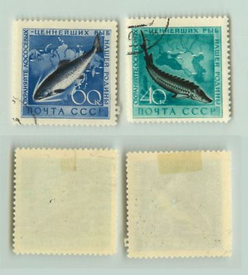 Russia USSR 1959 SC 2222-2223 Z 2246-2247 used . rt9601 | eBay