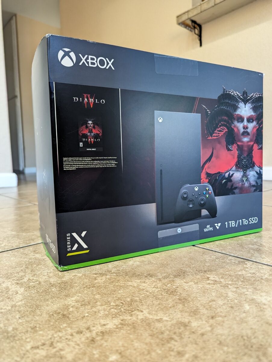 Xbox Series X Diablo 4 IV Console Bundle 1TB HD Include Xbox Xbox Series X Diablo 4 IV Console Bundle 1TB HD Include Xbox