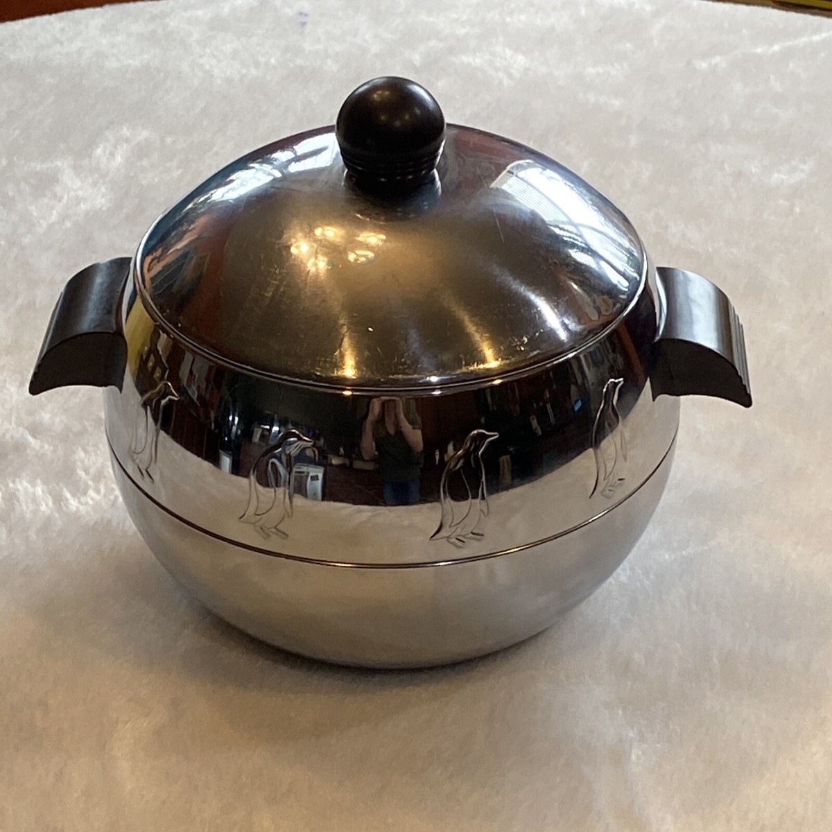 Vintage West Bend Aluminum Co. Penguin Hot Cold Server | eBay