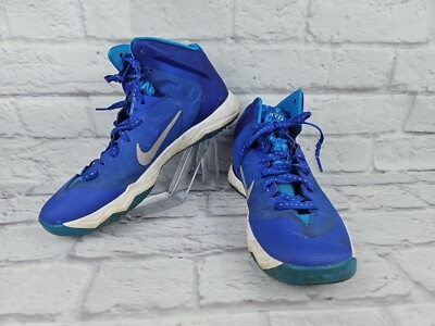 Nike Men's Hyperdunk 2015 Basketball Sneakers Size 9.5 Royal Blue White