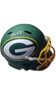AARON RODGERS AUTOGRAPHED FULL SIZE REPLICA HELMET AMP FANATICS NFL MVP Packers