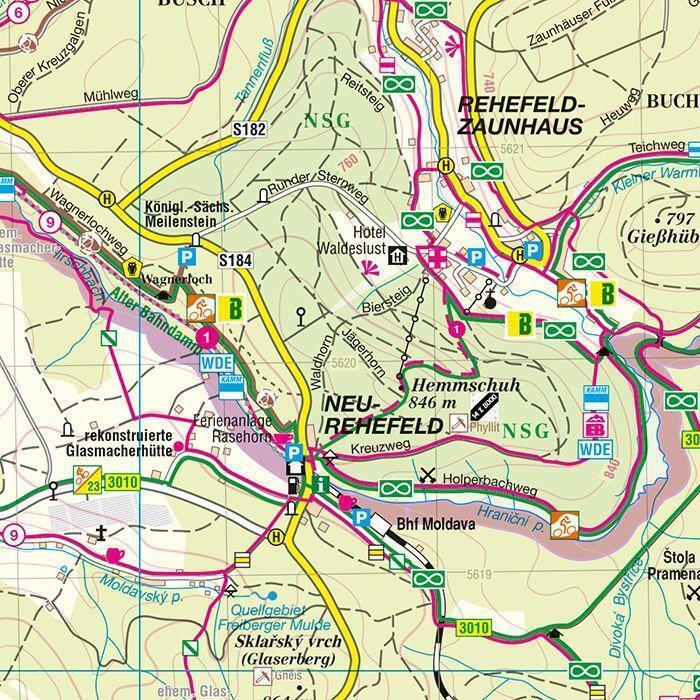 Thumbnail - Osterzgebirge Zwischen Dippoldiswalde Und Teplice 1 : 33 000 |