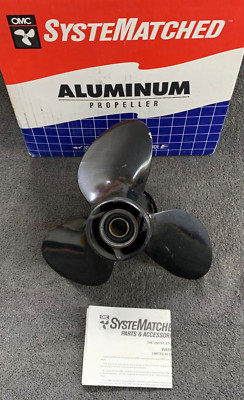 * Genuine OEM OCM Evinrude Aluminum Propeller 175190 Prop 10 1/2 x 11 (M)