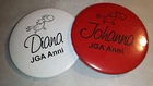 B135 - Buttons JGA Bride Name Hen Party Horse Button