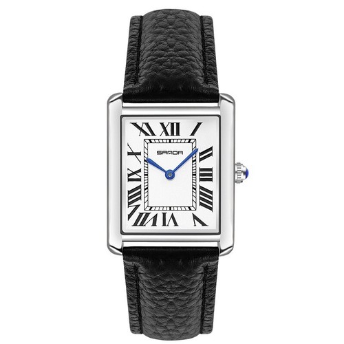 Tank Square Roman Scale Couple Solo - Sanda Luxury Classic Stylish Fashion Watch - Picture 25 of 29