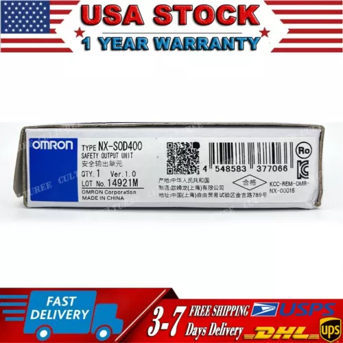 NX-SOD400 1PC Brand NEW In Box Omron NX-SOD400 Safety output unit,NX-SOD400