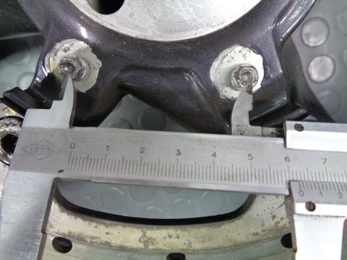 Roue Jante de Roue Arrière Moto Guzzi breva 1100 2005 2011 - Photo 12 sur 12