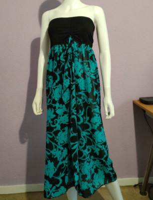 bpc selection Strandkleid türkis bedruckt - Größe 10 - neu ohne Etikett - UVP 27 £