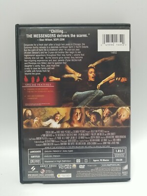 The Messengers DVD MOVIE John Corbett, Dylan McDermott Kristen