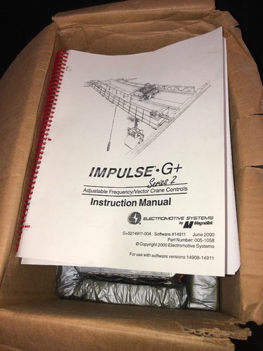 Brand New IMPULSE G+ 4001-AFG+, GPD515C-B001 CRANE DRIVE - Picture 12 of 12