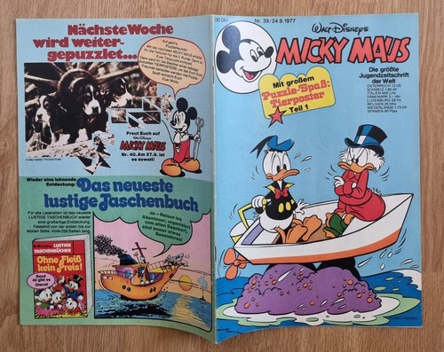 Micky Maus Comics Jahrgang 1977 / 1978 = AUSWAHL! - Bild 28 von 67