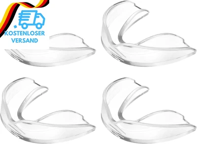 BESUCHE DEN FLINTRONIC-STORE Flintronic Sport Zahnschutz, Sport Mundschutz, 4 Stück Mundschutz Boxen, Mit Tra