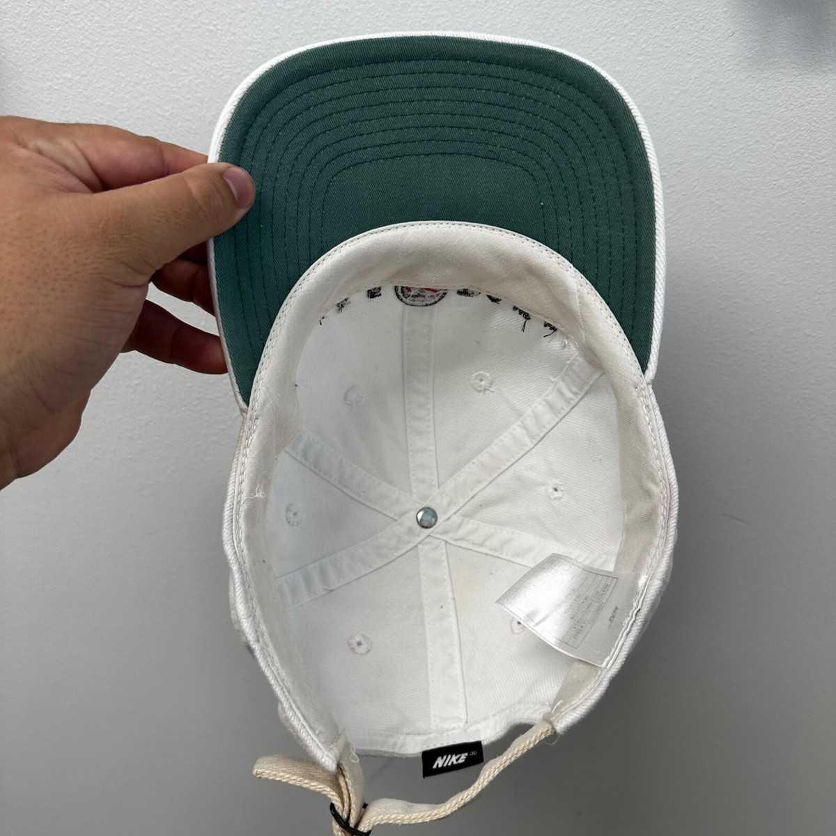 Vintage 90s Nike Town New York Hat Cap Baseball 90s White | eBay