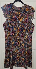 NWOT Shein Curve Multicolored Dress Size 3XL 22 24