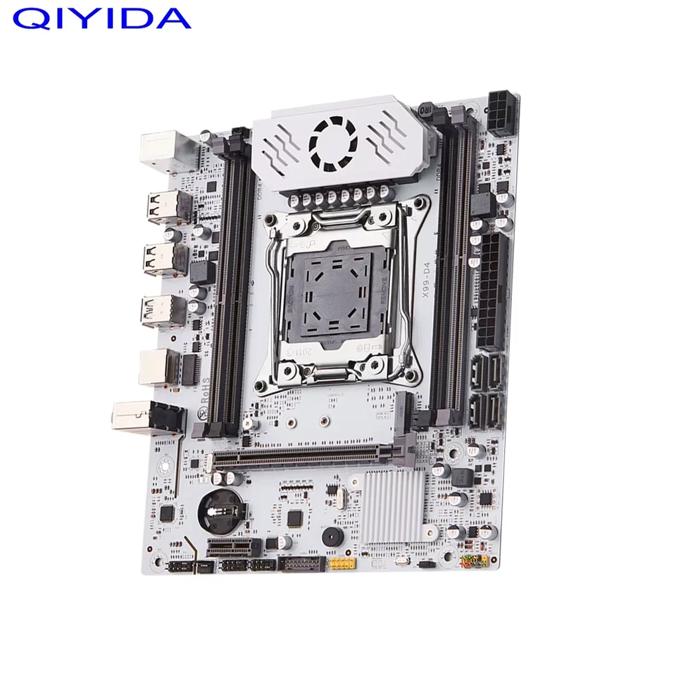 X99 Motherboard with M.2 Slot Support C612Chip DDR4 Memory SATA3.0 USB3.0 PCI16X - Image 4 of 4