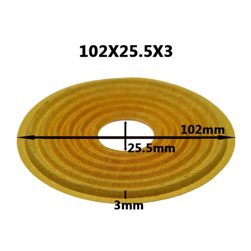 102 x 25,5/103 x 25,5/103 x 35,5/105 x 25,5 mm woofer basse réparation amortisseur araignée - Photo 2/5