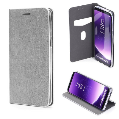 BOOK LUNA Schale Klapp Tasche Flip Case Schutz Hülle Für Apple iPhone XS MAX