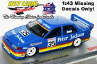 <!--F#f_0-->1:43 Alan Jones Ford EB Falcon 1993 ATCC #35 Missing Vinyl Decals Only! Biante<!--F/-->
