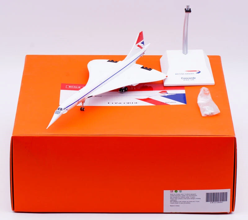 JC Wings 1/200 British Airways Concorde Supersonic Airliner G-boad Model Aircraf - Image 3 of 4