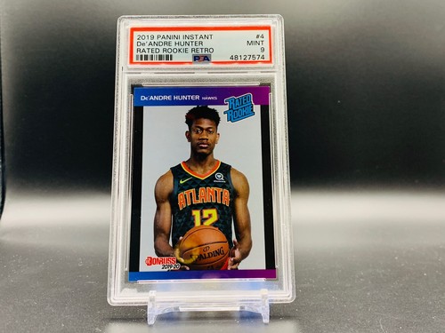 2019 Panini Instant - DeAndre Hunter - RC/Rookie - PSA 9 - #4