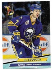 PETR SVOBODA 1992-93 FLEER ULTRA CARD NEAR MINT CONDITION