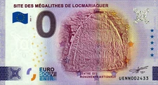 Zero Euro Note - 0 Euro - France - Site des Megalithes de Locmariaquer 23