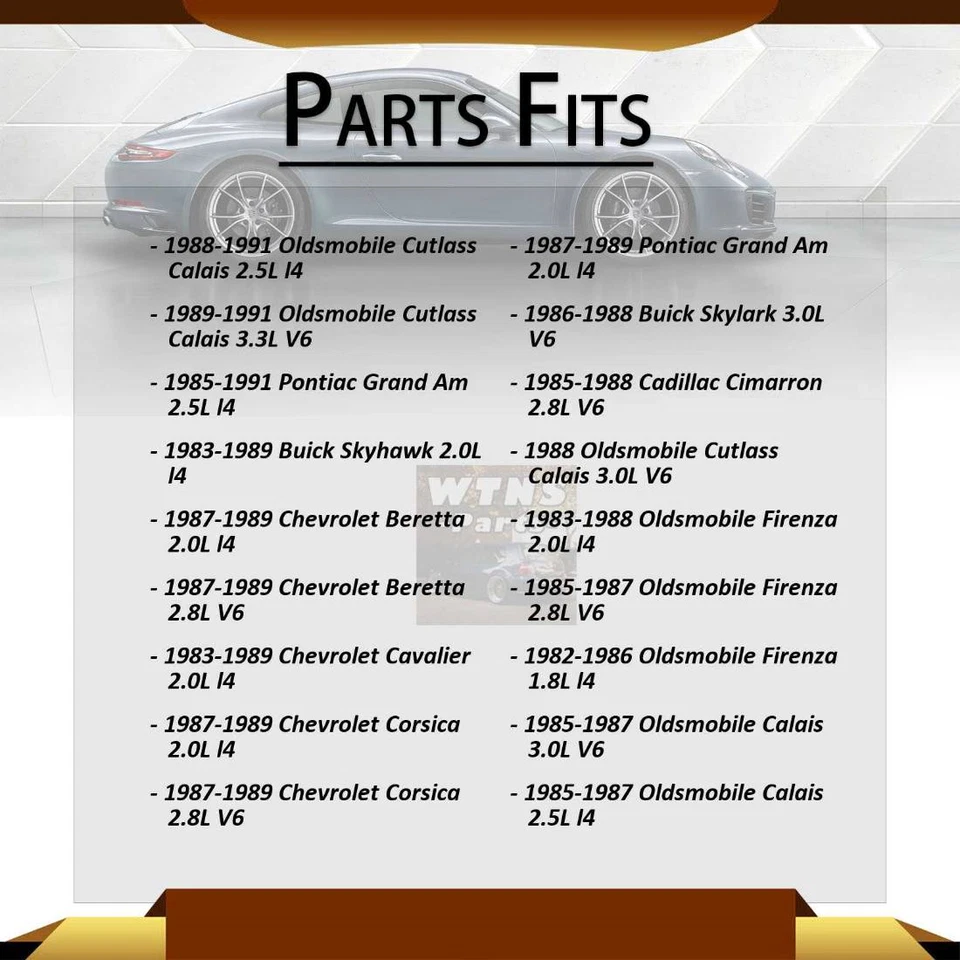 Front Lower Control Arm w/ Ball Joint 2PCS For Pontiac J2000 Sunbird 2.0L 1985 - Image 3 of 4