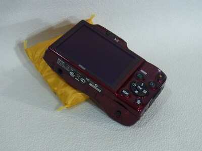 Nikon COOLPIX L610 ,16MP, 14x,f/3.3, 3.0inch,Full HD,RED