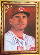 2022 Topps Gallery Portrait Gallery#PG-15 Joey Votto Portrait Gallery Red