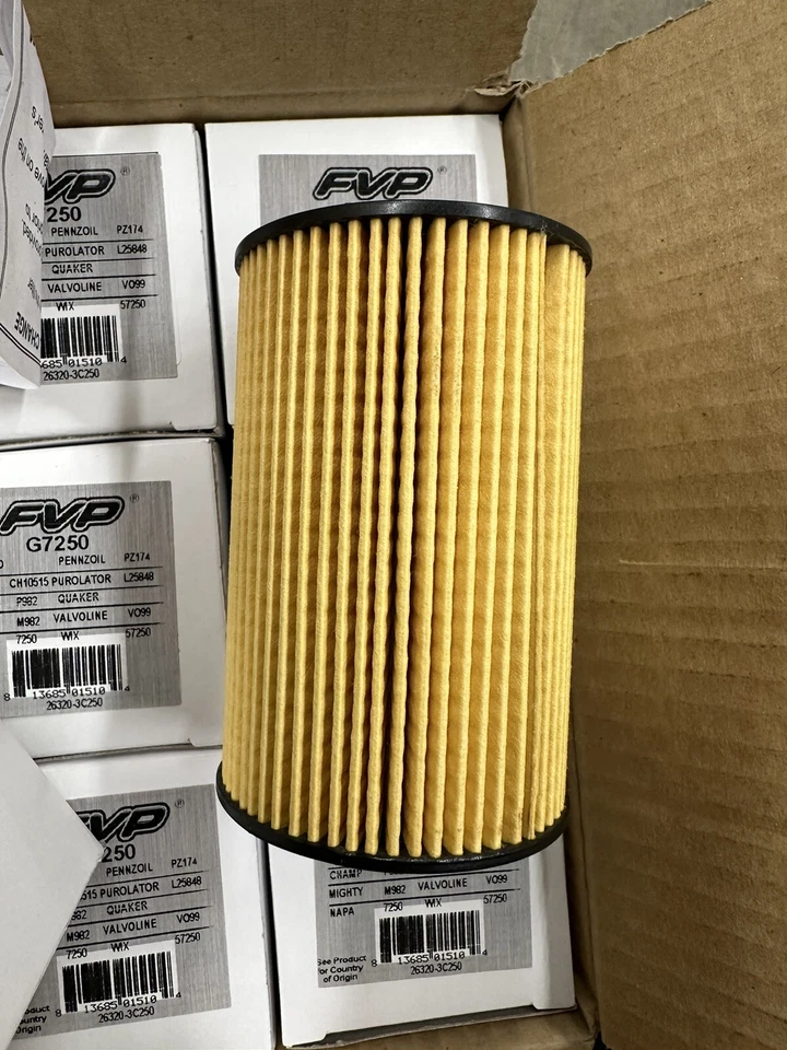 FVP G7250 Case Of 12 Oil Filters Same As Napa 7250 Free Shipping - Image 3 of 4