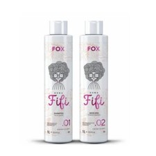 Brazilian Dona Fifi Cuticle Sealing Straightener Progressive Brush Kit 2x1L Fox