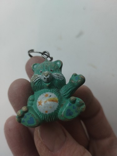 vintage care bear Key Chain Green Damaged - Picture 6 of 8