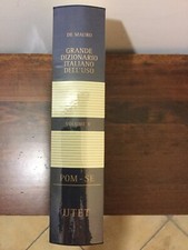GRANDE DIZIONARIO ITALIANO DELL'USO  UTET "De Mauro T." vol. 1/7