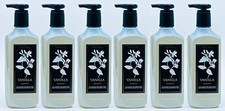 6 Bath  Body Works VANILLA Cleansing Gel Hand Soap 8.0 oz