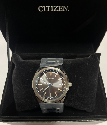 CITIZEN 置時計 CITIZEN COLLECTION Eco-Drive Men's Watch AS1085-61E Black Sapphire