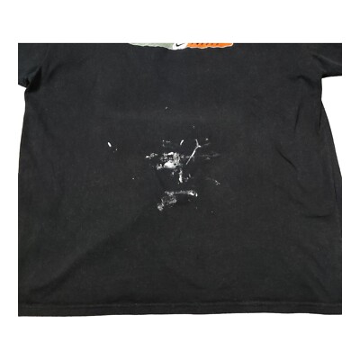 Nike Black Swoosh Tick Vintage T-Shirt Made in Australia Size L