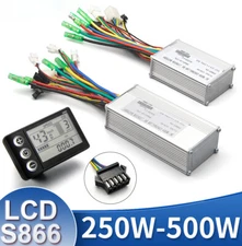 Controller with S866 Display 250-500W HUB Motor Electric Bicycle Conversion Kit