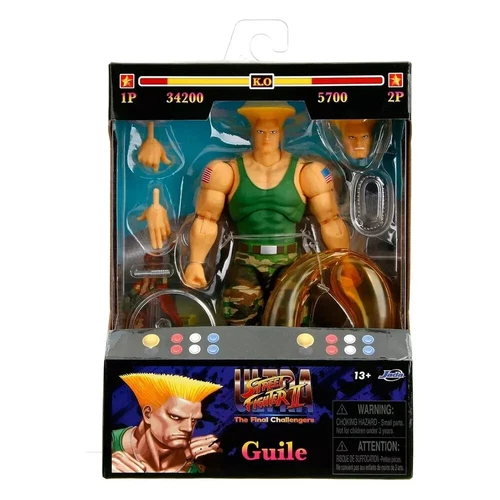 Jada Toys - Ultra Street Fighter II - Guile Action Figure