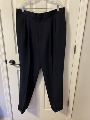 Yves Saint Laurent NWT Men s Dress Pants Navy 38x32