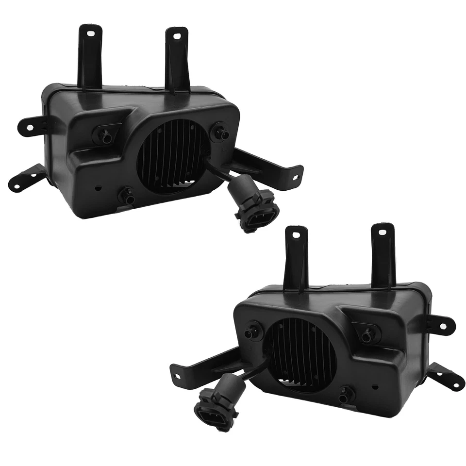 Luces antiniebla LED luces de parachoques para GMC Yukon/Yukon XL 2015-2018 con biseles cromados Foto 3 de 4