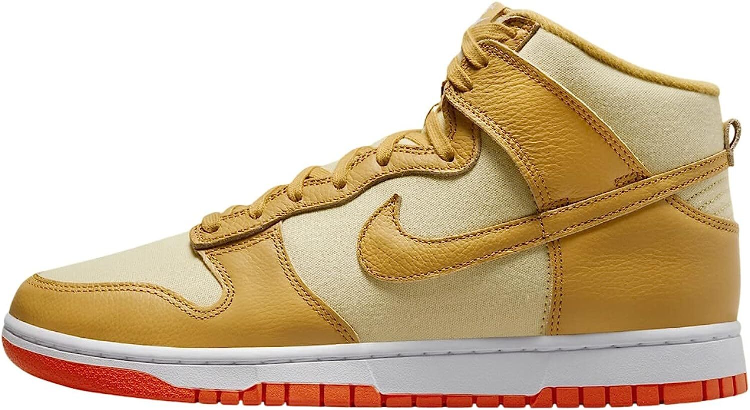 Мужские кроссовки Nike Dunk HI Retro Premium Team Gold/Wheat (DV7215 700) - 10,5