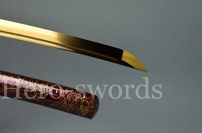 Handmade Muramasa Japanese samurai sword Full Tang Gold Blade Katana  Sharpened