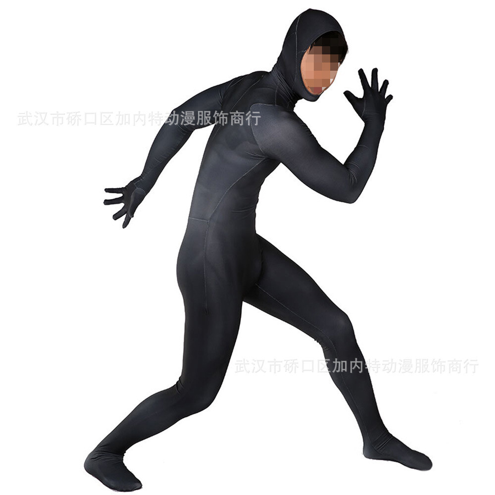 Tuta Muscolare Body Intero Da Supereroe &ndash; Costume Spiderman Per Adulti E Bambini, Halloween