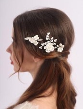3pcs Wedding Hair Pins Bridal Flower Hair Pins Floral Flower Leaf Hair Pieces
